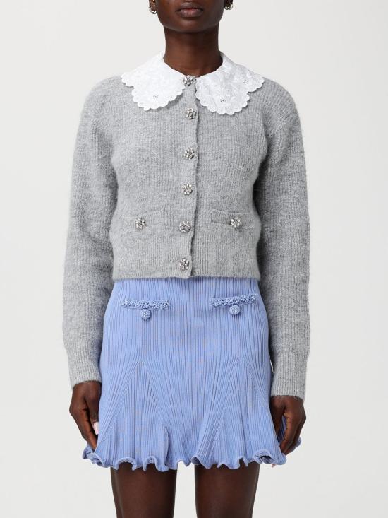 26SS 셀프 포트레이트 스웨터 RS26123CGR Grey