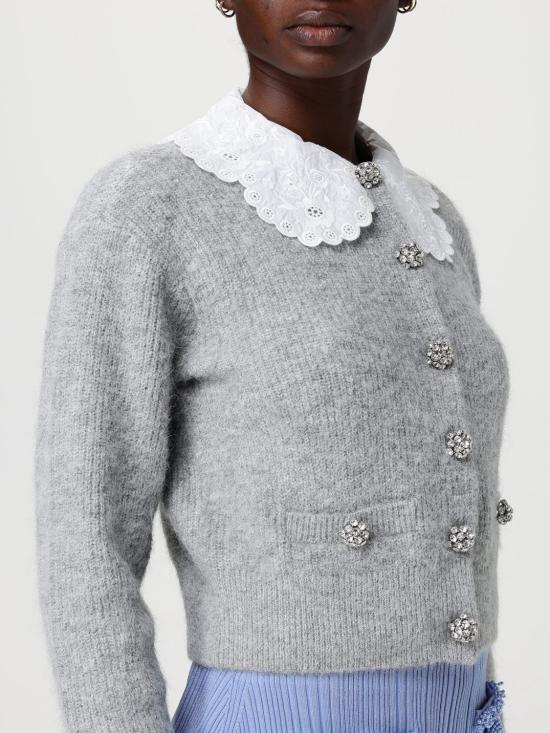 26SS 셀프 포트레이트 스웨터 RS26123CGR Grey - SELF PORTRAIT