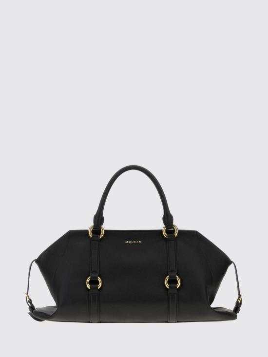 26SS 알렉산더 맥퀸 토트백 8456441VDEB 1000 Black