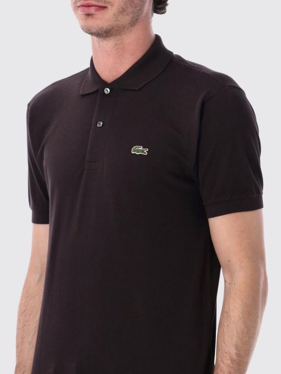 26SS 라코스테 클래식 핏 피케 폴로 셔츠 L1212 3LA Ebony - LACOSTE