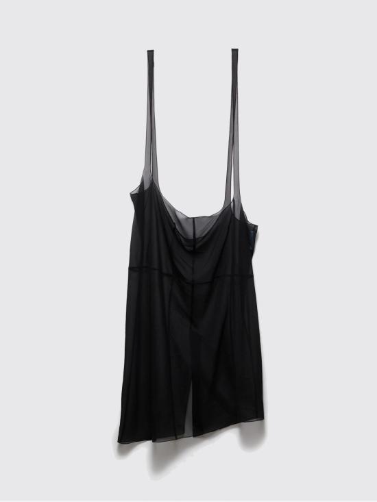 26SS 프라다 미디 스커트 P139ISOOO19OU F0002 Black