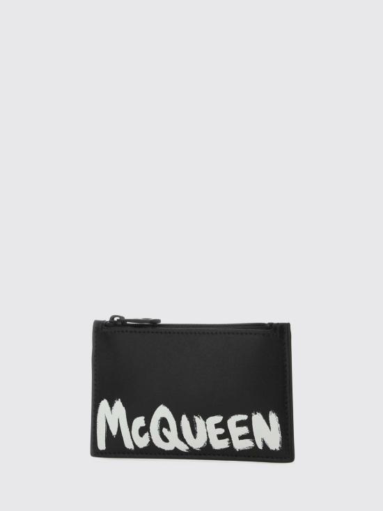 26SS 알렉산더 맥퀸 남성지갑 6831171AAMJ 1070 Black - ALEXANDER MCQUEEN