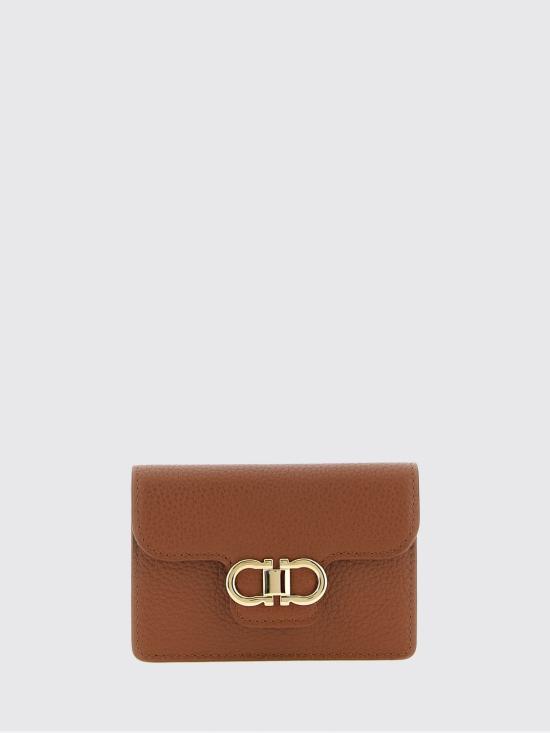 26SS 살바토레 페라가모 간치니 키 홀더 785796 004 Brown