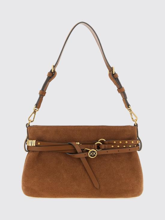 26SS 핑코 숄더백 106177A0F6 L17Q Brown