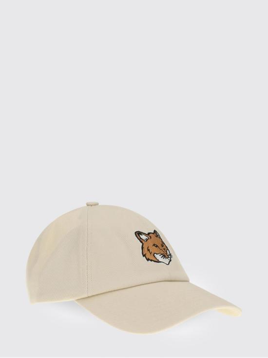 26SS 메종키츠네 폭스 헤드 캡 PM06100WW0096 0428 Ivory