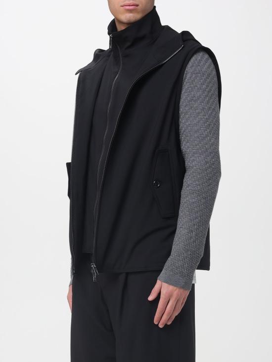 26SS 엠포리오 아르마니 베스트 EM004711TE19331 UC001 Black - EMPORIO ARMANI