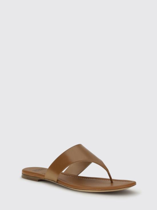 26SS 프란체스코 루쏘 뮬/슬리퍼 R1S1030 339 Brown - FRANCESCO RUSSO