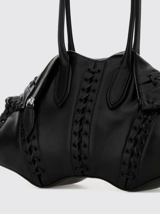 26SS 알렉산더 맥퀸 숄더백 8559971VDB1 1000 Black - ALEXANDER MCQUEEN