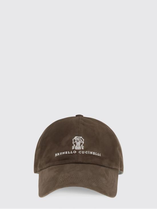 26SS 브루넬로 쿠치넬리 모자 MPCLF9850 CMP46 Coffee - BRUNELLO CUCINELLI