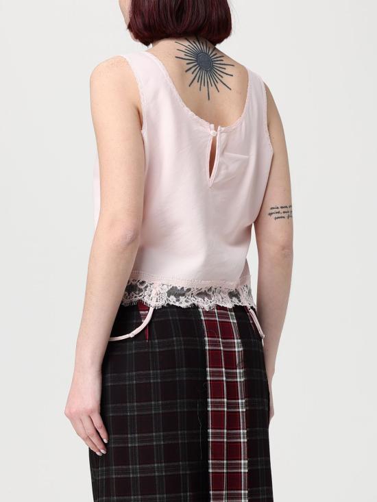 26SS MM6 메종마르지엘라 탑 S52NC0357M35731 231 Pink - MM6 MAISON MARGIELA