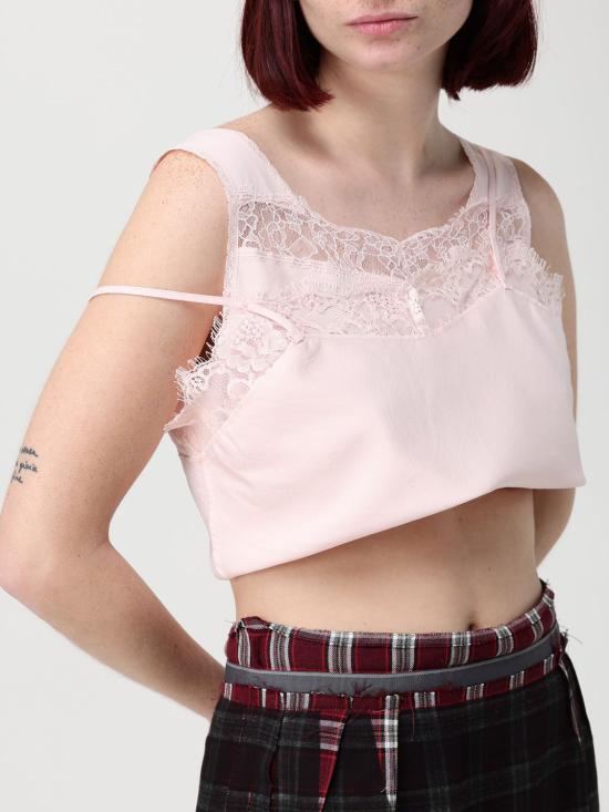 26SS MM6 메종마르지엘라 탑 S52NC0357M35731 231 Pink - MM6 MAISON MARGIELA