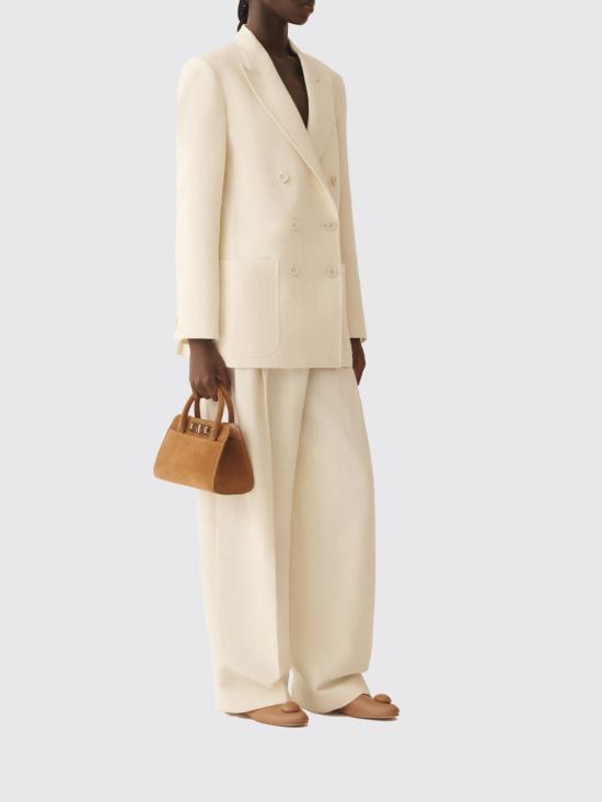 26SS 파비아나 필리피 팬츠 PAD266F367D957 VR2 Butter - FABIANA FILIPPI