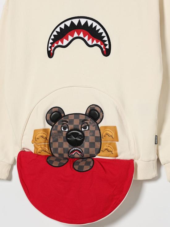 26SS [키즈] 스프레이그라운드 풀오버 SPY1390E AVORIO Ivory - SPRAYGROUND