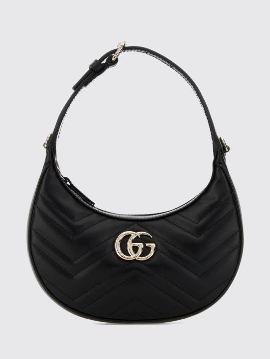 26SS 구찌 GG 마몽 스몰 숄더백 699514AAET8 1000 Black