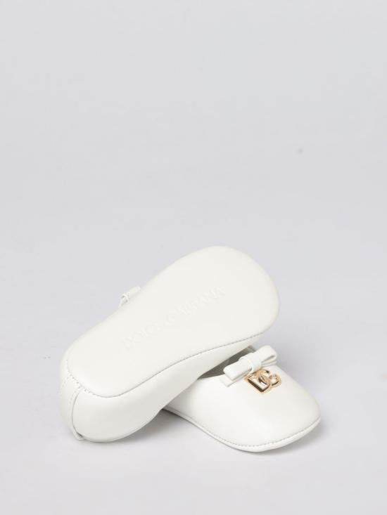 26SS [키즈] 돌체앤가바나 슈즈 DK0065AB793 80001 White - DOLCE & GABBANA