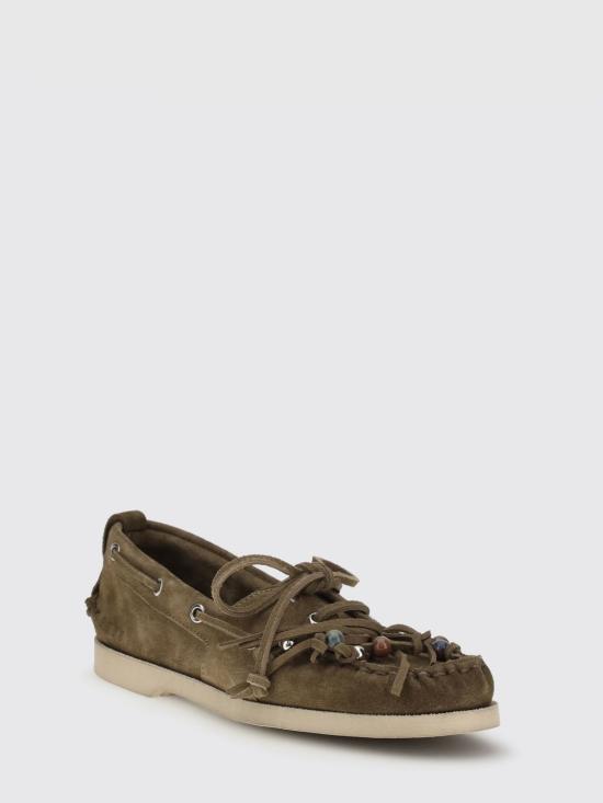 26SS 골든구스 크루즈 로퍼 GWF01056F008191 55319 Kaki - GOLDEN GOOSE