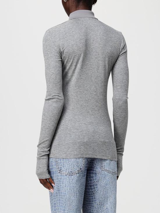 26SS 엔타이어 스튜디오 폴로 티셔츠 ESSS26PO01241 6242 Grey - ENTIRE STUDIOS