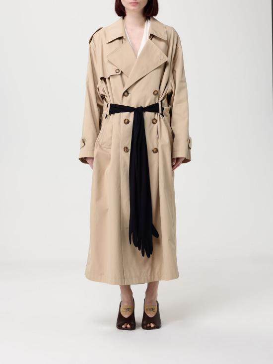 26SS MM6 메종마르지엘라 코튼 트렌치 코트 S52AH0084M35368 154 Beige
