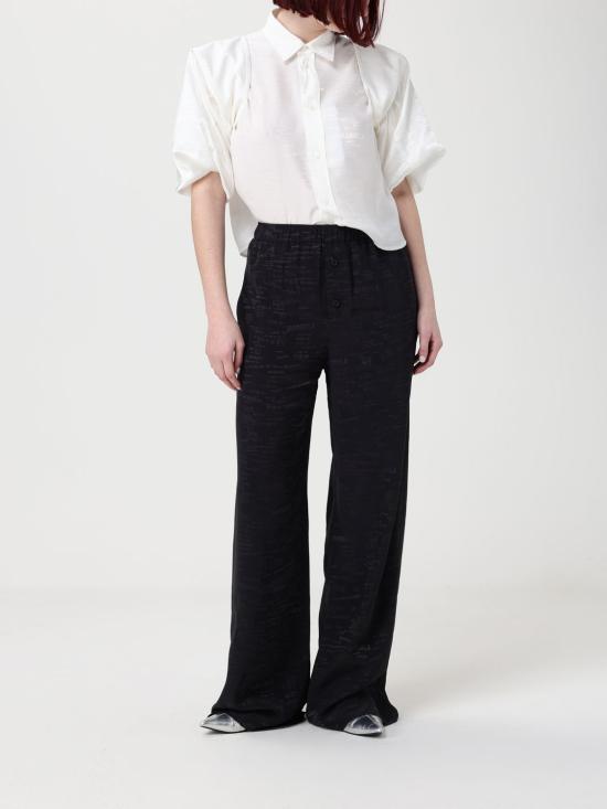 26SS MM6 메종마르지엘라 자카드 컨버터블 셔츠 S52DT0044M35737 003J Charcoal - MM6 MAISON MARGIELA