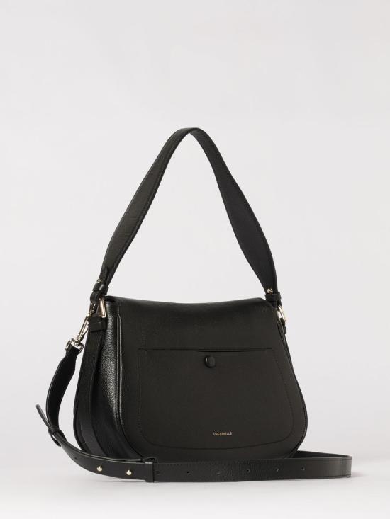 26SS 코치넬리 숄더백 E1U7F120101 001 Black - COCCINELLE