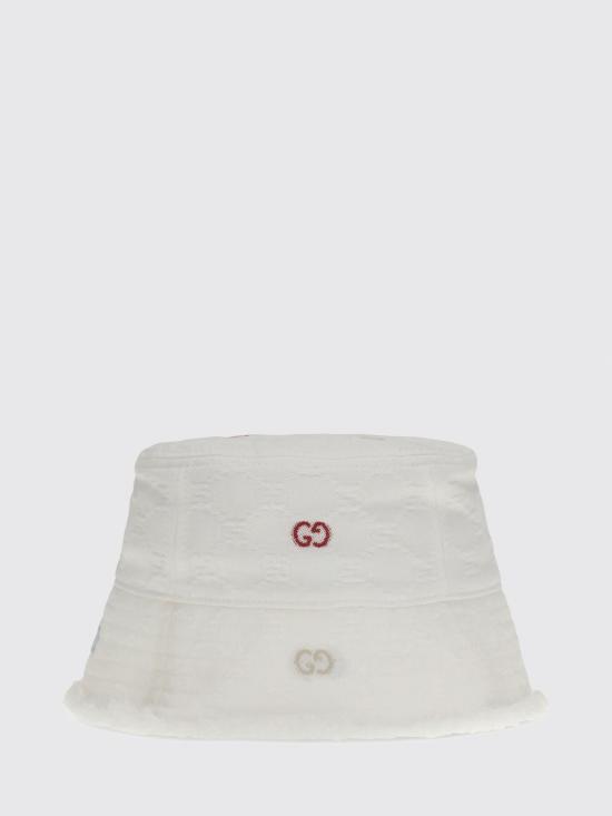 26SS [키즈] 구찌 모자 8600053HBH7 9000 White - GUCCI