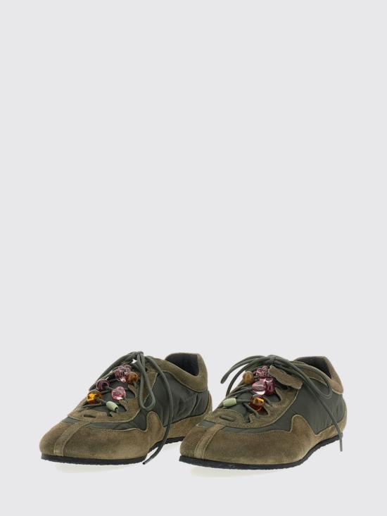 26SS 세실리아 반센 스니커즈 25FTW30004 OLIVE Green - CECILIE BAHNSEN