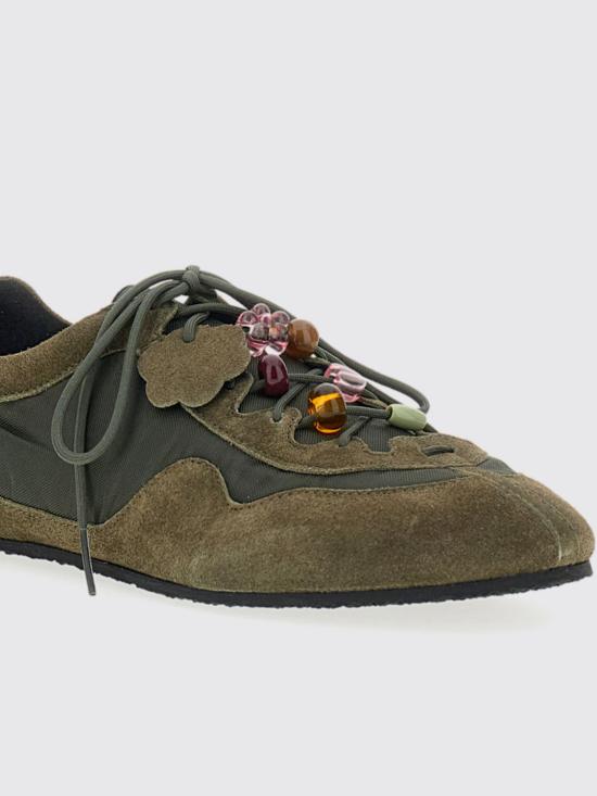 26SS 세실리아 반센 스니커즈 25FTW30004 OLIVE Green - CECILIE BAHNSEN