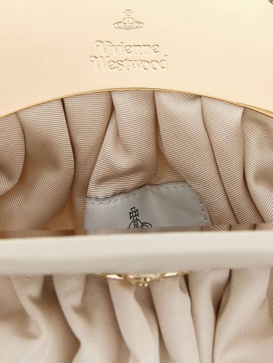 26SS 비비안웨스트우드 토트백 49030001WW01F4 A408 Beige - VIVIENNE WESTWOOD