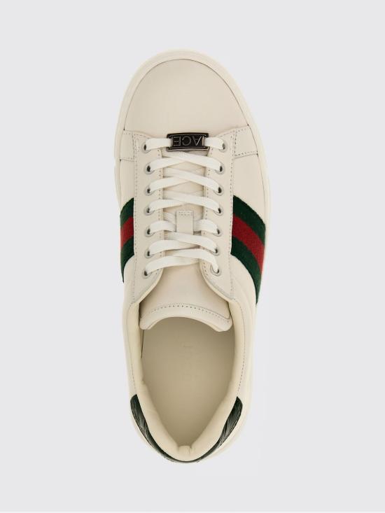 26SS 구찌 웹 스니커즈 757943AACAG 9055 Green - GUCCI