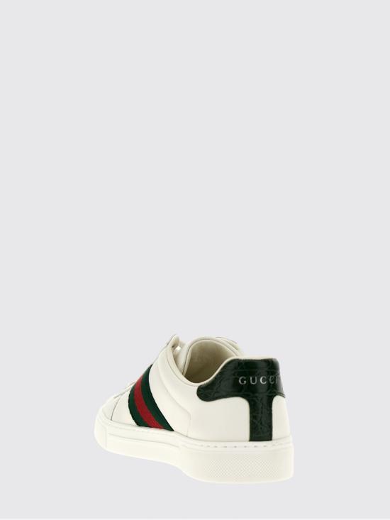 26SS 구찌 웹 스니커즈 757943AACAG 9055 Green - GUCCI