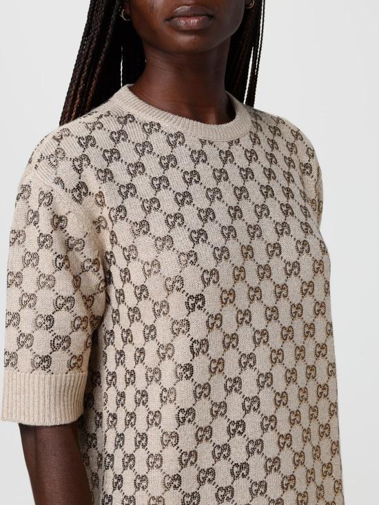 26SS 구찌 스웨터 813729XKFE6 9322 Beige - GUCCI