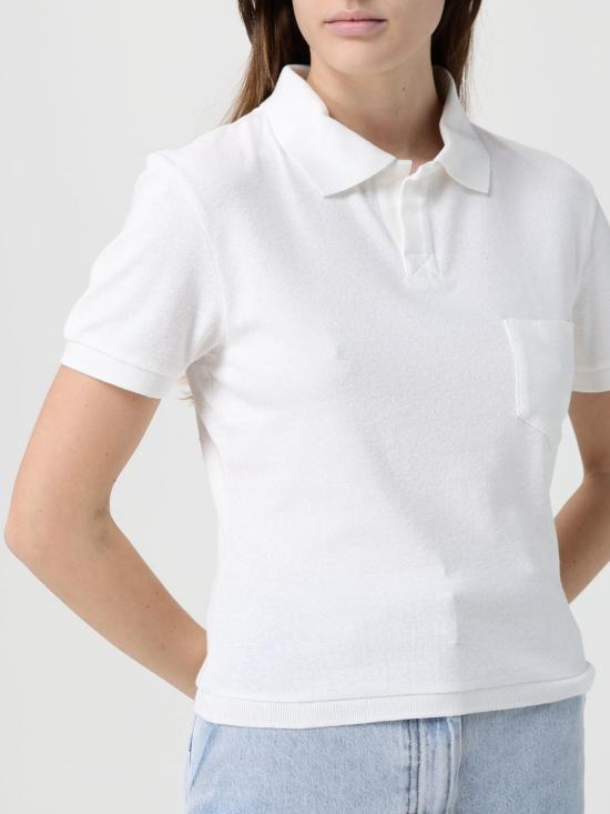 26SS 빅토리아 베컴 폴로 티셔츠 1226JTP007241A 6 White - VICTORIA BECKHAM