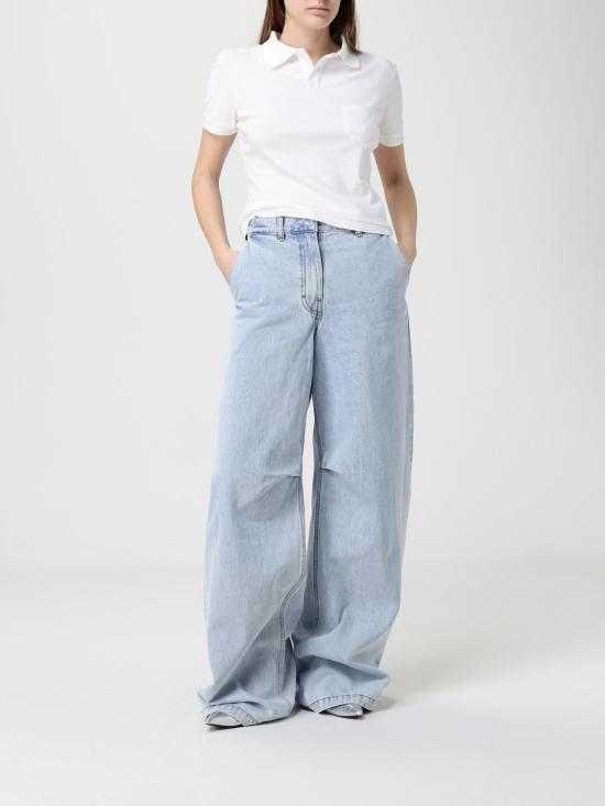 26SS 빅토리아 베컴 폴로 티셔츠 1226JTP007241A 6 White - VICTORIA BECKHAM