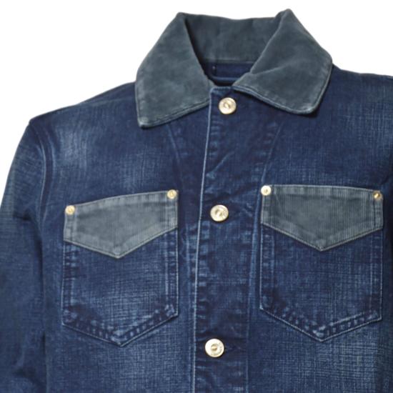 26SS 웨일즈보너 코트 UA25DE03CO03504 INDIGO Blu - WALES BONNER