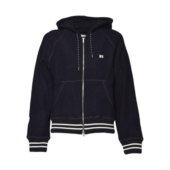 26SS 웨일즈보너 후드 티셔츠 UA25JE06JE04503 NAVY Blue