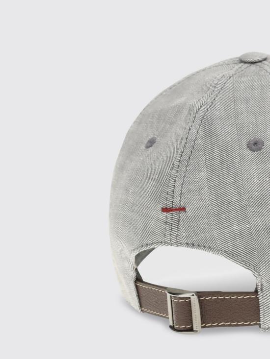 26SS 브루넬로 쿠치넬리 모자 MZ4089850 CBT06 Grey - BRUNELLO CUCINELLI