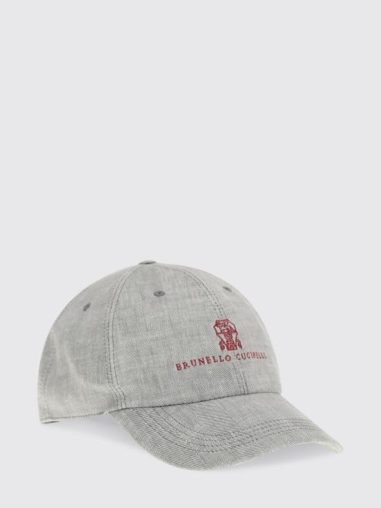 26SS 브루넬로 쿠치넬리 모자 MZ4089850 CBT06 Grey - BRUNELLO CUCINELLI