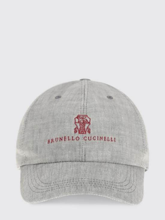 26SS 브루넬로 쿠치넬리 모자 MZ4089850 CBT06 Grey