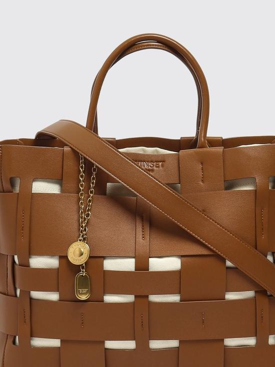 26SS 트윈셋 토트백 261TB7310 00057 Leather - TWINSET