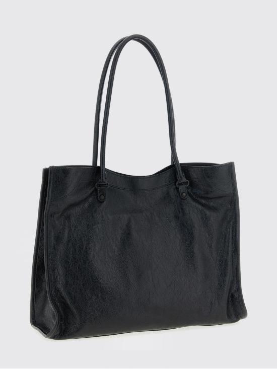 26SS 발렌시아가 르 시티 토트백 미디움 8518182ABEK 1000 Black - BALENCIAGA