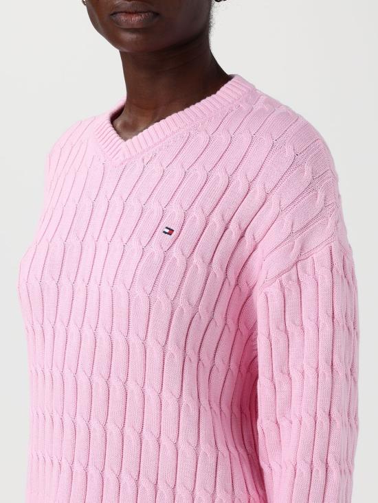 26SS 타미힐피거 스웨터 WW0WW48433 TOL Pink - TOMMY HILFIGER