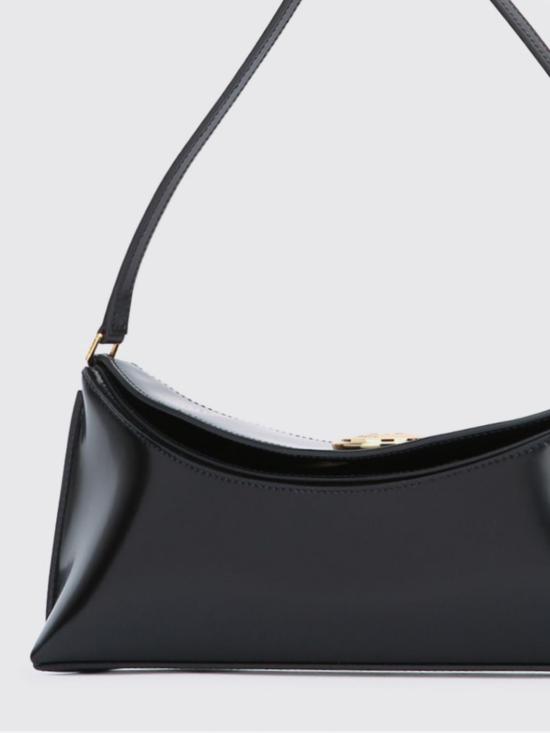 26SS 자크뮈스 오발로 숄더백 BAW00438AC18A01 990 Black - JACQUEMUS