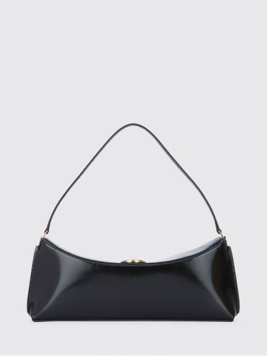 26SS 자크뮈스 오발로 숄더백 BAW00438AC18A01 990 Black - JACQUEMUS