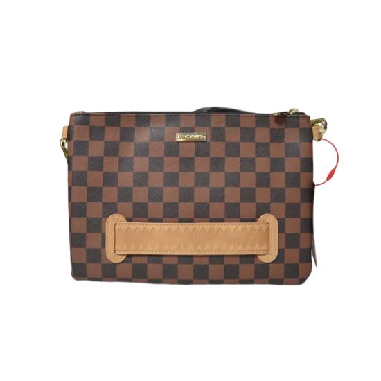 26SS 스프레이그라운드 숄더백 910B7994NSZ SCACCHI Brown - SPRAYGROUND