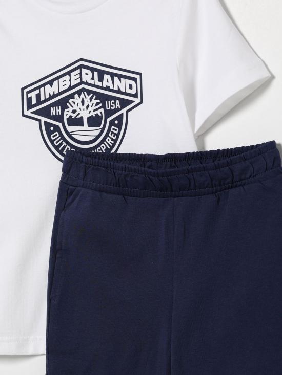 26SS [키즈] 팀버랜드 캐주얼 세트 T60849 805 White - TIMBERLAND