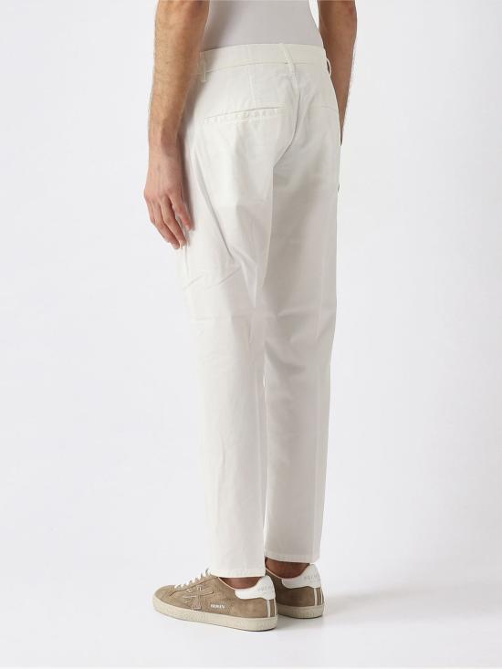 26SS 돈답 스트레이트 팬츠 UP525GSE046UPTD 000 White - DONDUP