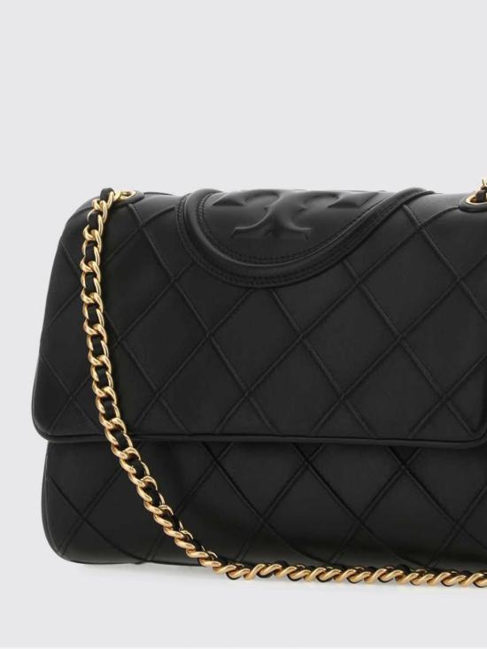 26SS 토리버치 플레밍 소프트 컨버터블 숄더백 137301 001 Black - TORY BURCH