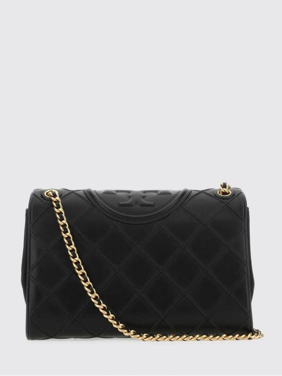 26SS 토리버치 플레밍 소프트 컨버터블 숄더백 137301 001 Black - TORY BURCH