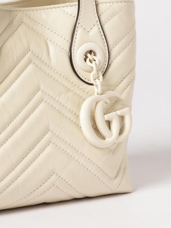 26SS 구찌 GG 마몽 스몰 토트백 855391AAFS1 9540 Ivory - GUCCI