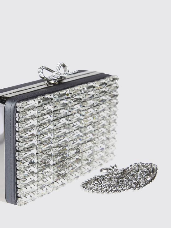 26SS 셀프 포트레이트 토트백 SS26305CGR Grey - SELF PORTRAIT